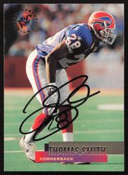Thomas Smith Autographed 1995 Stadium Club Card #365 Buffalo Bills SKU #261155