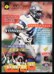 Eugene Robinson Autographed 1995 Stadium Club Card #46 Seattle Seahawks SKU #261160