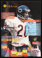 Mark Carrier Autographed 1995 Stadium Club Card #250 Chicago Bears SKU #261164