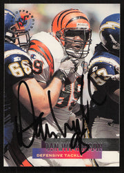 Dan Wilkinson Autographed 1995 Stadium Club Card #299 Cincinnati Bengals SKU #261173
