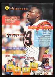 Dan Wilkinson Autographed 1995 Stadium Club Card #299 Cincinnati Bengals SKU #261173