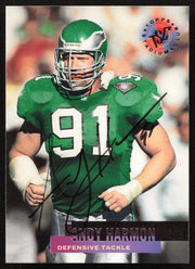 Andy Harmon Autographed 1995 Stadium Club Card #19 Philadelphia Eagles SKU #261176