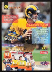 Chris Miller Autographed 1995 Stadium Club Card #81 Los Angeles Rams SKU #261182
