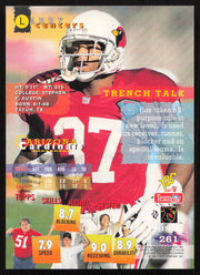 Larry Centers Autographed 1995 Stadium Club Card #261 Arizona Cardinals SKU #261185