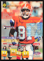 Mike Pritchard Autographed 1995 Stadium Club Card #382 Denver Broncos SKU #261188