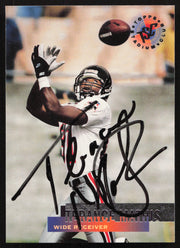 Terance Mathis Autographed 1995 Stadium Club Card #125 Atlanta Falcons SKU #261191