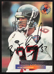 Bert Emanuel Autographed 1995 Stadium Club Card #393 Atlanta Falcons SKU #261193