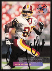 Henry Ellard Autographed 1995 Stadium Club Card #27 Washington Redskins SKU #261194