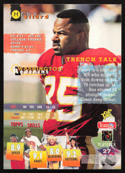 Henry Ellard Autographed 1995 Stadium Club Card #27 Washington Redskins SKU #261194