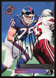 John Jumbo Elliott Autographed 1995 Stadium Club Card #39 New York Giants SKU #261195