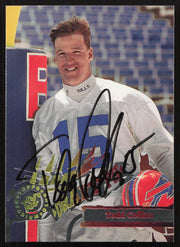 Todd Collins Autographed 1995 Stadium Club Rookie Card #D219 Buffalo Bills SKU #261203