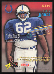 Ellis Johnson Autographed 1995 Stadium Club Rookie Card #D439 Indianapolis Colts SKU #261205