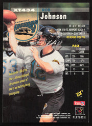 Rob Johnson Autographed 1995 Stadium Club Rookie Card #XT434 Jacksonville Jaguars SKU #261210