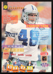 Daryl Johnston Autographed 1995 Stadium Club Card #402 Dallas Cowboys SKU #261215