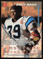 Brett Maxie Autographed 1996 Stadium Club Card #221 Carolina Panthers SKU #261233