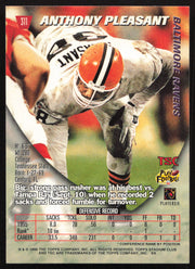 Anthony Pleasant Autographed 1996 Stadium Club Card #311 Cleveland Browns SKU #261234