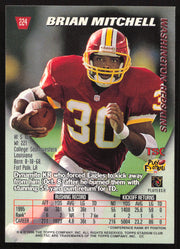 Brian Mitchell Autographed 1996 Stadium Club Card #224 Washington Redskins SKU #261246