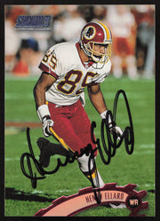 Henry Ellard Autographed 1997 Stadium Club Card #13 Washington Redskins SKU #261263