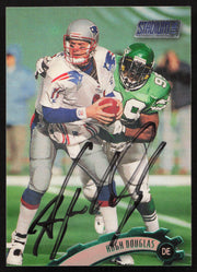 Hugh Douglas Autographed 1997 Stadium Club Card #304 New York Jets SKU #261265