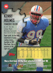 Kenny Holmes Autographed 1997 Stadium Club Card #32 Tennessee Oilers SKU #261267