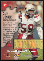 Seth Joyner Autographed 1997 Stadium Club Card #137 Arizona Cardinals SKU #261274