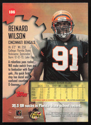Reinard Wilson Autographed 1997 Stadium Club Card #186 Cincinnati Bengals SKU #261290