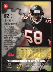 Jessie Tuggle Autographed 1997 Stadium Club Card #91 Atlanta Falcons SKU #261292