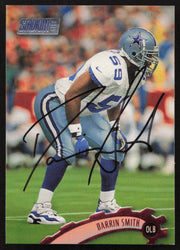 Darrin Smith Autographed 1997 Stadium Club Card #223 Dallas Cowboys SKU #261294