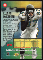 Keenan McCardell Autographed 1997 Stadium Club Card #98 Jacksonville Jaguars SKU #261300