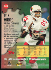 Rob Moore Autographed 1997 Stadium Club Card #328 Arizona Cardinals SKU #261301