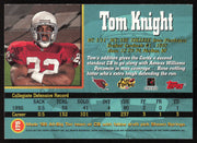 Tom Knight Autographed 1997 Stadium Club Rookie Card #175 Arizona Cardinals SKU #261316