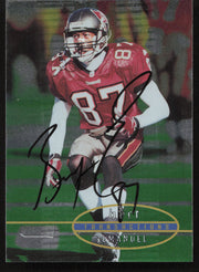 Bert Emanuel Autographed 1998 Stadium Club Card #42 Tampa Bay Buccaneers SKU #261319