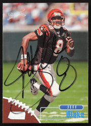Jeff Blake Autographed 1998 Stadium Club Card #156 Cincinnati Bengals SKU #261326