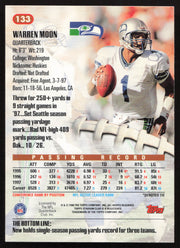 Warren Moon Autographed 1998 Stadium Club Card #133 Seattle Seahawks SKU #261340
