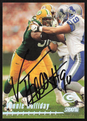 Vonnie Holliday Autographed 1999 Stadium Club Card #95 Green Bay Packers SKU #261342