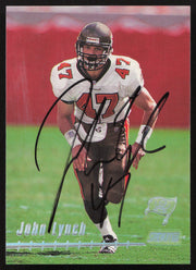 John Lynch Autographed 1999 Stadium Club Card #76 Tampa Bay Buccaneers SKU #261343