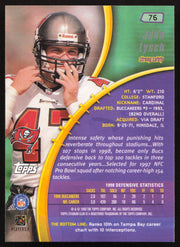John Lynch Autographed 1999 Stadium Club Card #76 Tampa Bay Buccaneers SKU #261343