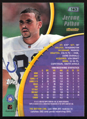 Jerome Pathon Autographed 1999 Stadium Club Card #143 Indianapolis Colts SKU #261344