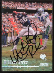 Mikhael Ricks Autographed 1999 Stadium Club Card #83 San Diego Chargers SKU #261346