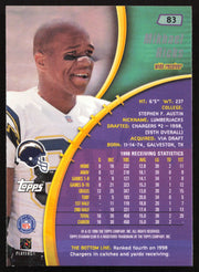 Mikhael Ricks Autographed 1999 Stadium Club Card #83 San Diego Chargers SKU #261346