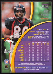 Rod Smith Autographed 1999 Stadium Club Card #22 Denver Broncos SKU #261348