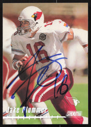 Jake Plummer Autographed 1999 Stadium Club Card #10 Arizona Cardinals SKU #261349