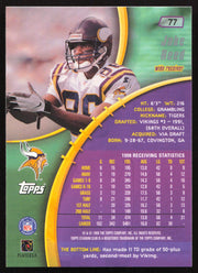 Jake Reed Autographed 1999 Stadium Club Card #77 Minnesota Vikings SKU #261354