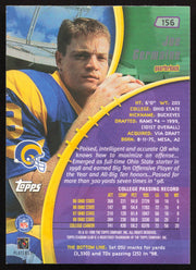 Joe Germaine Autographed 1999 Stadium Club Rookie Card #156 St. Louis Rams SKU #261356
