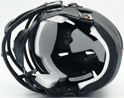 Bernie Kosar Autographed Miami Dolphins Eclipse Black Speed Mini Helmet (Smudged) JSA Witness #WC375697