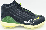 Ken Griffey Jr. Autographed Black Volt Nike 2 MCS Swingman Logo Baseball Cleats Seattle Mariners Beckett BAS Witness #4W624612