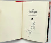Joe Morgan Autographed A Life in Baseball Book Cincinnati Reds SKU #262592