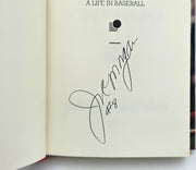 Joe Morgan Autographed A Life in Baseball Book Cincinnati Reds SKU #262592