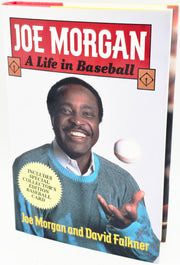 Joe Morgan Autographed A Life in Baseball Book Cincinnati Reds SKU #262592