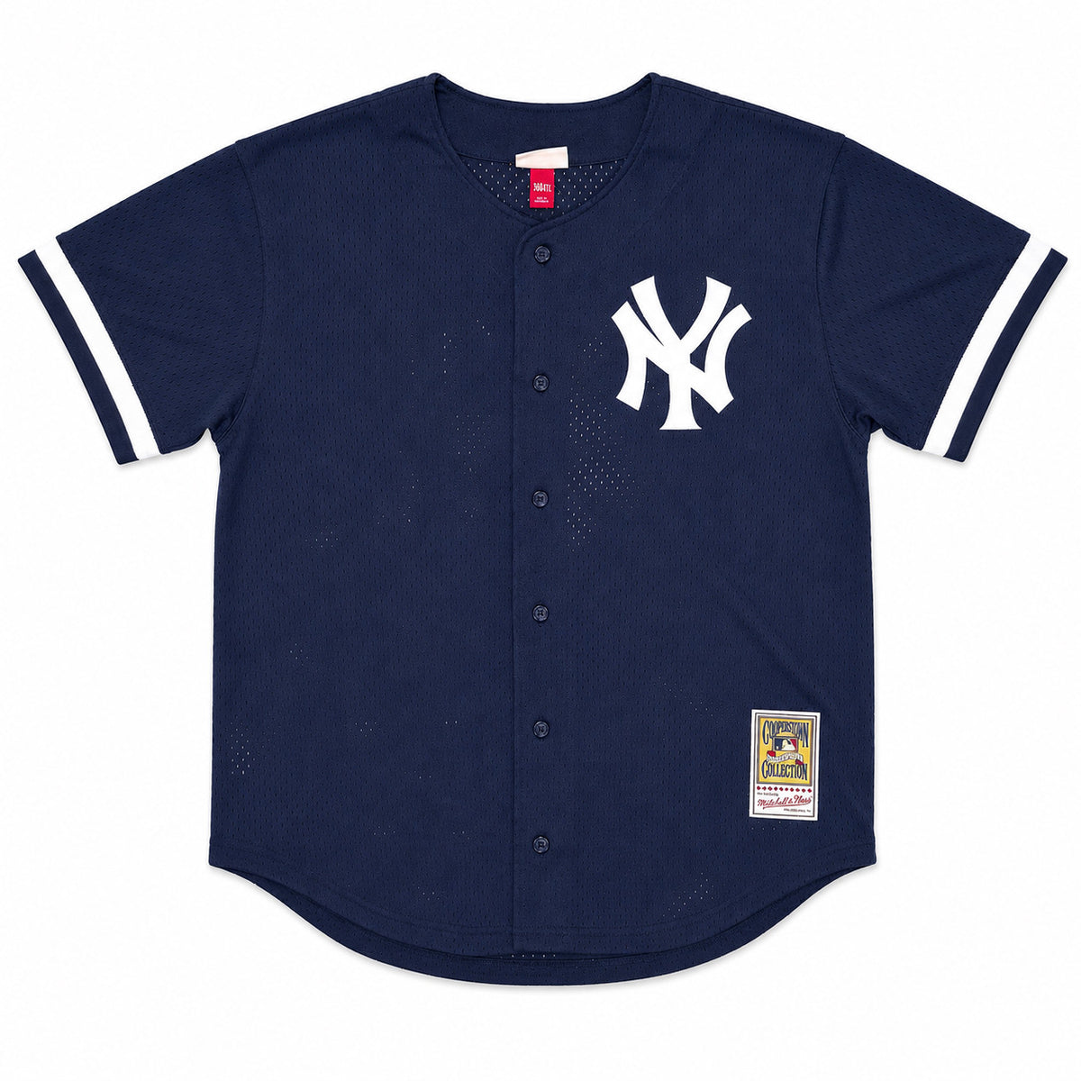 New York Yankees Reggie Jackson Autographed Blue Hand Painted Mitchell & Ness Authentic Jersey Size XL Beckett BAS Witness #1W396031